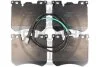 Колодки гальмівні (передні) BMW X5 (E70)/X6 (E71/E72) 06- (Brembo) OPTIMAL BP12692 (фото 1)