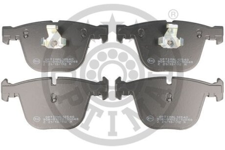 Колодки гальмівні (задні) BMW X5 (E70/F15)/ X6 (E71/F16) 09- (Ate) OPTIMAL BP12540