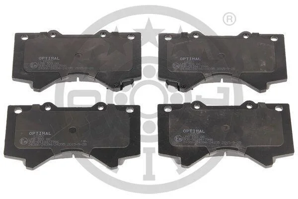 Колодки гальмівні (передні) Toyota Land Cruiser 200 08- (Advics) OPTIMAL BP12397 (фото 1)