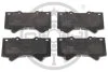 Колодки гальмівні (передні) Toyota Land Cruiser 200 08- (Advics) OPTIMAL BP12397 (фото 1)