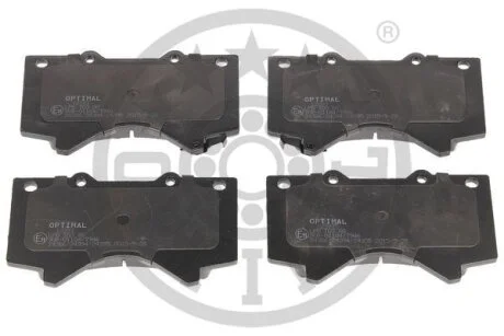 Колодки гальмівні (передні) Toyota Land Cruiser 200 08- (Advics) OPTIMAL BP12397