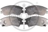 Колодки тормозные (передние) Mitsubishi L200/L300/Pagero 80- OPTIMAL BP09557 (фото 1)