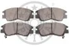 Колодки тормозные (передние) Mitsubishi L200/L300/Pagero 80- OPTIMAL BP09557 (фото 2)