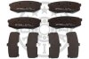 Колодки гальмівні (задні) Toyota Land Cruiser 200 08- OPTIMAL BP12427 (фото 1)