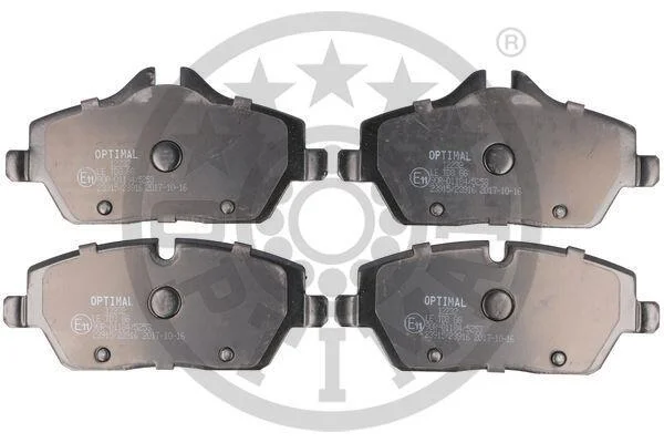 Колодки тормозные (передние) BMW 1 (E81/E87) 03-12 OPTIMAL BP12232 (фото 1)