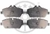 Колодки тормозные (передние) BMW 1 (E81/E87) 03-12 OPTIMAL BP12232 (фото 1)