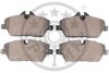 Колодки тормозные (передние) BMW 1 (E81/E87) 03-12 OPTIMAL BP12232 (фото 2)