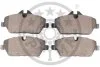 Колодки тормозные (передние) BMW 1 (E81/E87) 03-12 OPTIMAL BP12232 (фото 2)