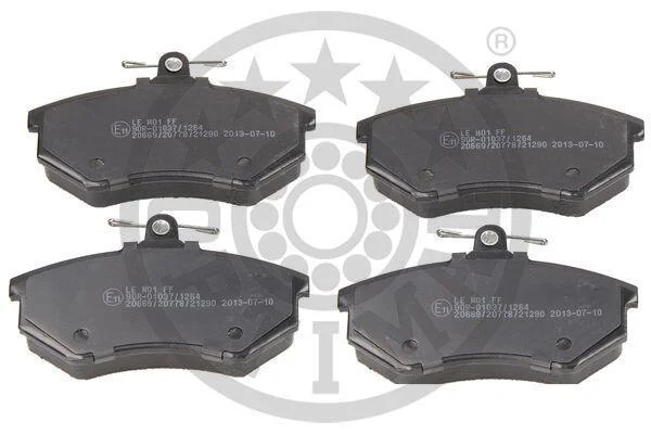 Колодки гальмівні (передні) Audi 80/90/100 86-91 OPTIMAL BP09271 (фото 1)