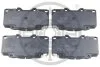 Колодки гальмівні (передні) Toyota Hilux 97-15 OPTIMAL BP12543 (фото 1)