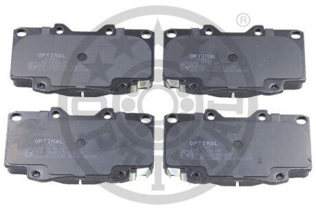 Колодки гальмівні (передні) Toyota Hilux 97-15 OPTIMAL BP12543
