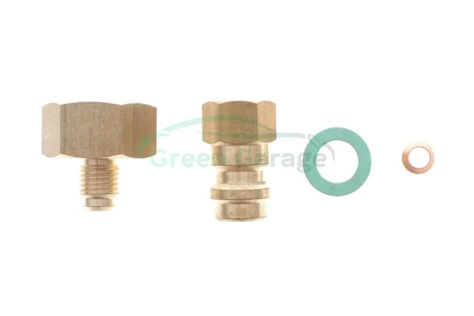 Адаптер HP R134A 1/4SAE + 3/4NPSx1/4SAE TEXA 74350364 (фото 1)