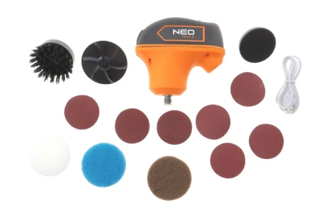 Пристрій полірувальний багатофункціональний 4V, міні, Li-Ion, USB-C NEO TOOLS 04604