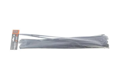 Стяжки кабельні EXTREME 9,0 × 650 мм, чорні, 50 шт. NEO TOOLS 01644
