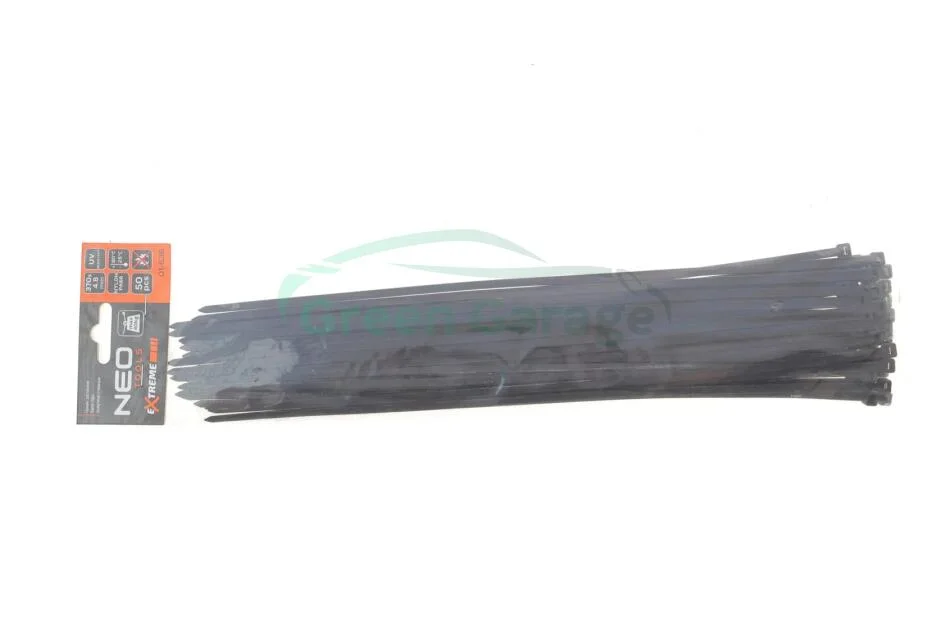 Стяжки кабельні EXTREME 4,8 × 370 мм, чорні, 50 шт. NEO TOOLS 01636 (фото 1)