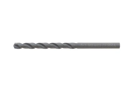 Свердло спіральне по металу, HSS, DIN 338, D5,1 mm, ZEBRA {арт. } WURTH 0624000510