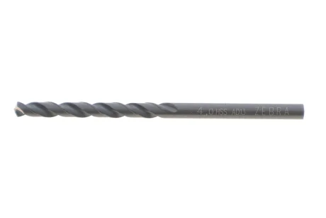 Свердло спіральне по металу, HSS, DIN 338, D4,0 mm, ZEBRA {арт. } WURTH 0624000400