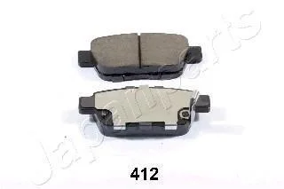 HONDA колодки гальм. задн. RIDGELINE (YK) 3.5 4x4 JAPANPARTS PP412AF (фото 1)