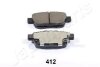 HONDA колодки гальм. задн. RIDGELINE (YK) 3.5 4x4 JAPANPARTS PP412AF (фото 1)