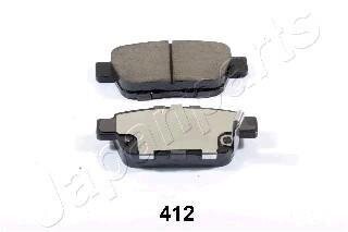 HONDA колодки гальм. задн. RIDGELINE (YK) 3.5 4x4 JAPANPARTS PP412AF