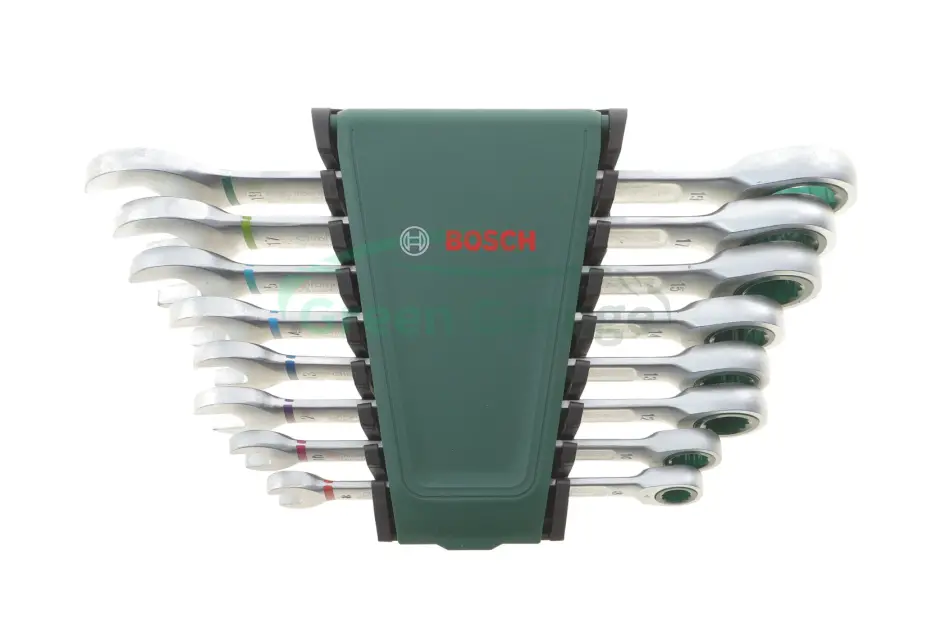 Набір комбі ключів з тріскачкою 8 шт BOSCH 1600A027PS (фото 1)