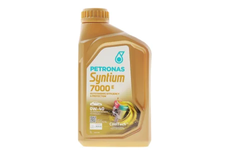 Олива моторна SYNTIUM 7000 E 0W-40 SP (1L) Petronas 70722E18EU