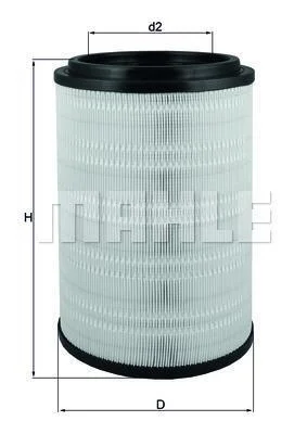 MAHLE MAHLE / KNECHT LX2741 (фото 1)