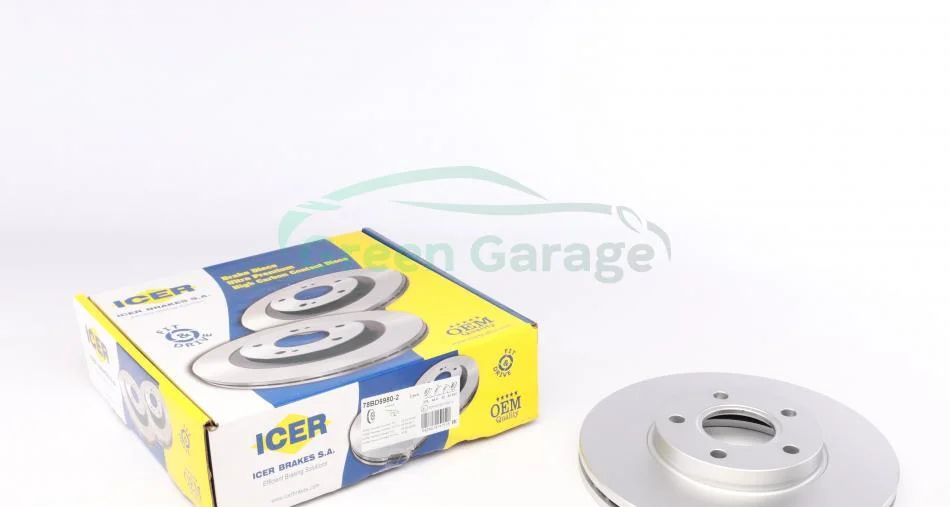 Диск гальмівний ICER 78BD59802 (фото 1)