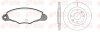 REMSA CITROEN К-кт гальм. колодки + диски передн.Berlingo 96-,BX,Xantia,Xsara,ZX,Peugeot 206,405,Partner 8659.01