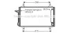 AVA NISSAN Радіатор кондиціонера (конденсатор) з осушувачем 350 Z 03- AVA COOLING DN5329D (фото 1)