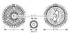 AVA DB муфта зчеплення вентилятора (віскозна) W210 96-99 AVA COOLING MSC415 (фото 1)