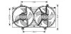 AVA NISSAN Вентилятор радіатора ALMERA 00- AVA COOLING DN7528 (фото 1)