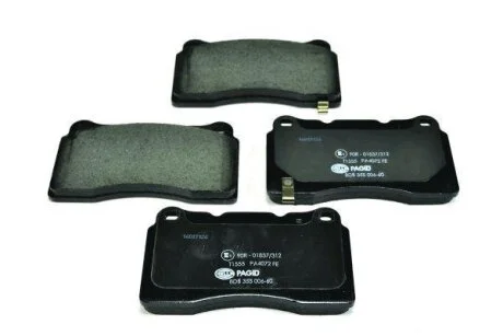 HELLA MITSUBISHI Колодки гальм. передн. Lancer VI,VII,VIII, Honda Civic IX, Subaru Impreza HELLA PAGID 8DB 355 006601