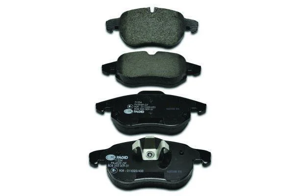 HELLA OPEL гальмівні колодки перед. Vectra C, Astra H, Zafira B FIAT Croma 05- SAAB 9-3 HELLA PAGID 8DB 355 009311 (фото 1)