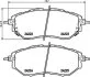 HELLA SUBARU колодки гальмівні передн.дискові Legacy, Outback, Tribeca 05- HELLA PAGID 8DB 355 012031 (фото 1)