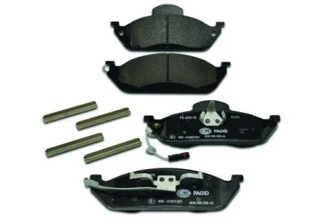 HELLA DB Гальмівні колодки перед. (з датчик.) ML-klasse (W163) HELLA PAGID 8DB 355 008661
