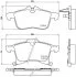 Комплект гальмівних накладок, дискове гальмо HELLA PAGID 8DB 355 009221 (фото 2)
