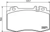 HELLA DB колодки гальмівні передн. ML W163,W220 HELLA PAGID 8DB 355 008691 (фото 2)