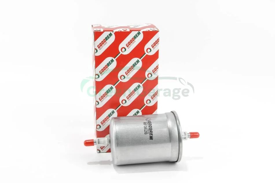 Фільтр паливний Golf IV/T5/A3 1.6/1.8/A4/A6 00>/Octavia -04/Chery Amulet 03- (бензин) з пласт.фікс. GOODREM RF0628 (фото 1)