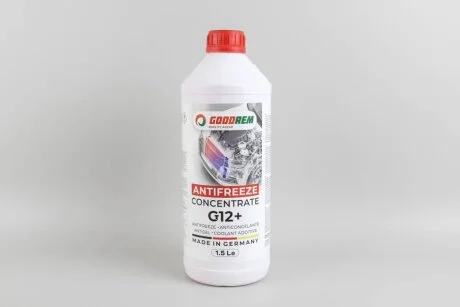 Антифриз G12+ -80C 1.5L червоний GOODREM R80G12PLUS015