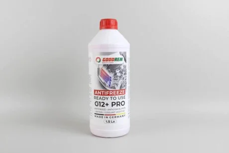 Антифриз G12+ -38C 1.5L червоний GOODREM R38G12PLUS015