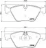 Комплект гальмівних накладок, дискове гальмо HELLA PAGID 8DB 355 011321 (фото 1)