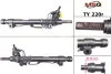 Рульова рейка з ГПК Toyota 4Runner/Land Cruiser Prado/Lexus GX 02-09 (відновлена з TOYODA) MSG TY 220R (фото 1)