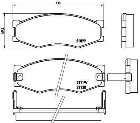 BREMBO P56 056 (фото 1)