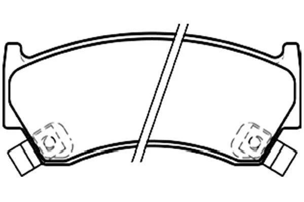 PARTS NISSAN гальмівні колодки дискові Almera 95-00 KAVO BP6565 (фото 1)