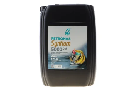 Олива моторна SYNTIUM 5000 DM 5W-30 SN (20L) Petronas 70957R41EU