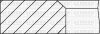 Комплект поршневих кілець (84,25/+0.50) (1,2/1,5/2,0) BMW E81/E87 116i/118i/120i, E90 318i/320i, E83/E84 X1/X3 2,0 YENMAK 9109624050 (фото 1)