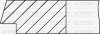 Комплект поршневих кілець (78.50/STD) (1.5/1.5/3) CITROEN Xsara Picasso 1.6 99- YENMAK 9109362000 (фото 3)