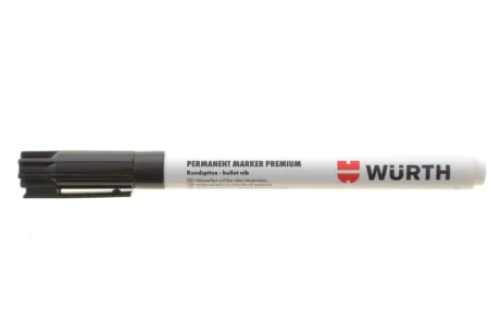 Маркер перманентний чорнильний PREMIUM, чорний, 1 mm {арт. } WURTH 0967915311