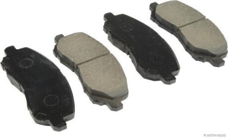 Комплект гальмівних накладок, дискове гальмо JAKOPARTS J3605046